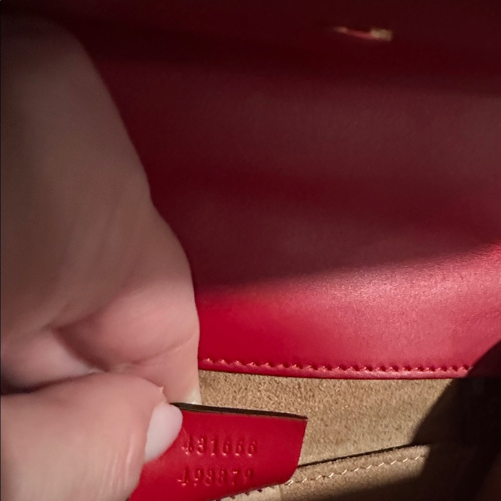 Gucci Red Sylvie Shoulder bag - Picture 11 of 13